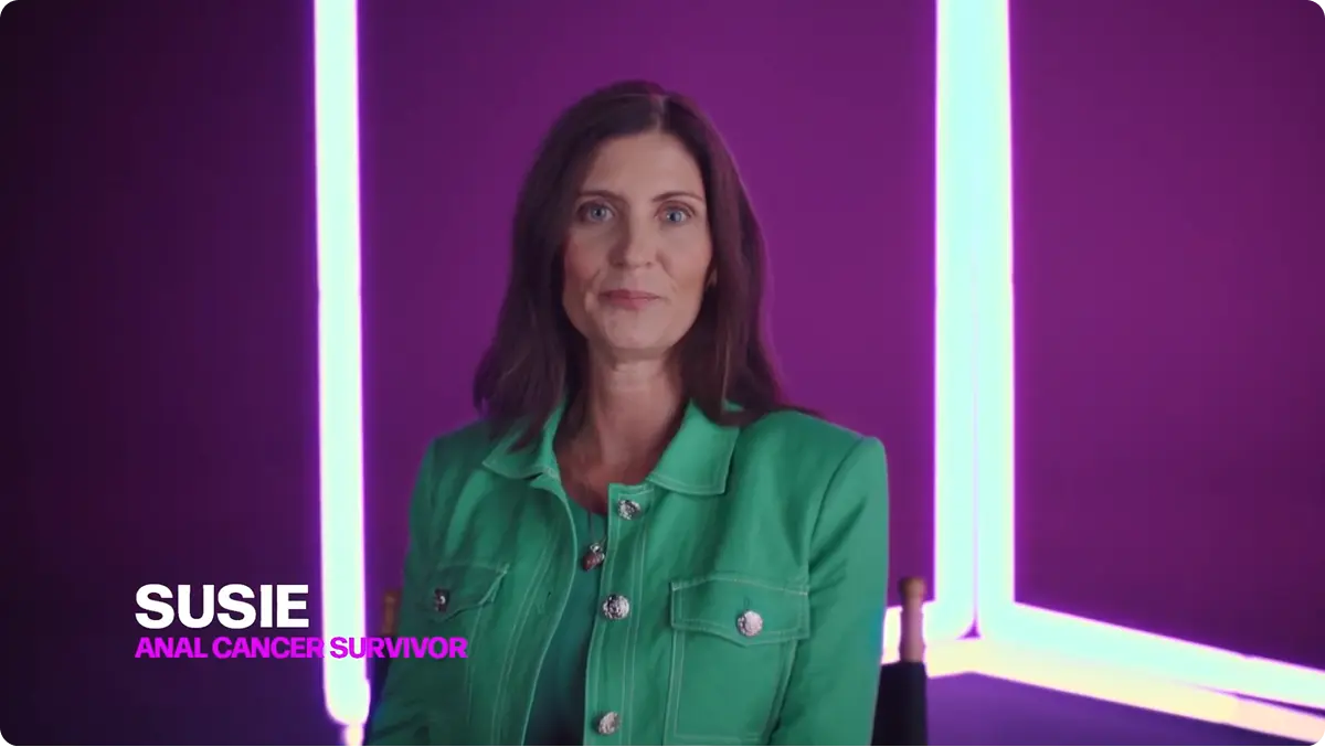 Video of Susie's Journey on Anal Cancer